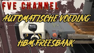 Automatische voeding voor de 16 jaar oude HBM freesbank [upl. by Ardnak333]