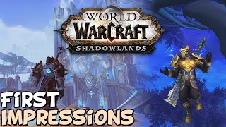 WoW Shadowlands First Impressions quotIs It Worth Playingquot [upl. by Daggna]