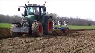 ARATURA Fendt 818 VARIO TMS  Lemken Juwel pentavomere [upl. by Raynold]