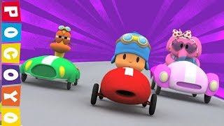 Pocoyo  Pocoyo amp Cars  Pocoyo long episodes in English [upl. by Zedecrem]