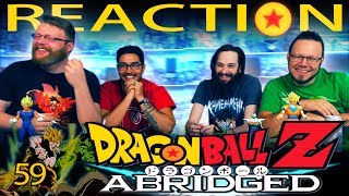 TFS Dragon Ball Z Abridged REACTION Episode 59 [upl. by Avika]