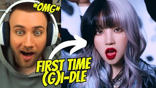 ok I LOVE them GIDLE  Super Lady Official Music Video  REACTION [upl. by Eural]