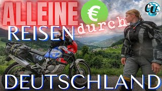 MOTORRADREISE DEUTSCHLAND Film 💰Kosten ✅ Kilometer ✅ Locations [upl. by Nunes]