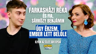 FARKASHÁZI RÉKA ÉS FIA BENJÁMIN ÚGY ÉRZEM EMBER LETT BELŐLE  Ilyen az élet  Palikék világa [upl. by Yblocaj]