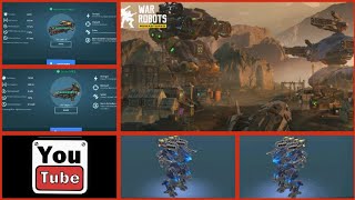 War Robots WR NEW Weapons Incinerator and Scald – Gameplay  War Robots WR [upl. by Earl]