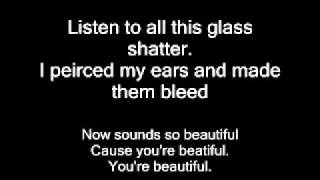 Eyes Set To Kill Beauty Through Broken Glass with lyrics [upl. by Zinah834]