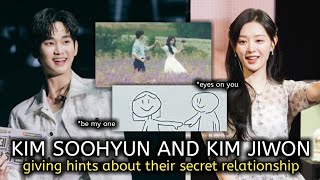 Kim ji won drew be my one meaning lowkey giving hints to her secret relationship with soohyun [upl. by Daigle109]