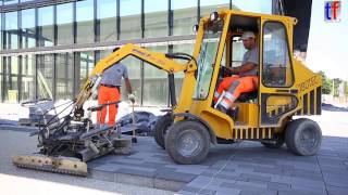 Probst VM 204 Robotec Paver Installation Machine  Pflasterlegemaschine Germany 2014 [upl. by Bakemeier]