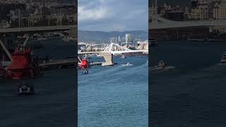 Barcelona Spain from the cruise ship Nieuw Statendam travel barcelona hollandamerica [upl. by Nek]