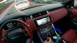 2022 range rover svr  essai routier pov [upl. by Ellecrag527]