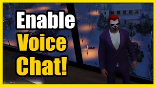 How to Enable the Lobby Voice Chat in GTA 5 Online Hear People Speak [upl. by Tham]