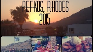 Pefkos Rhodes 2015 [upl. by Fortunna198]