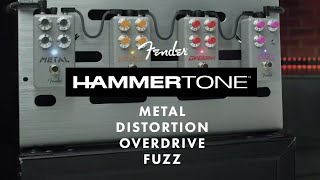 Exploring the Fender Hammertone Fuzz Overdrive Distortion amp Metal Pedals  Effects Pedals  Fender [upl. by Akeber36]