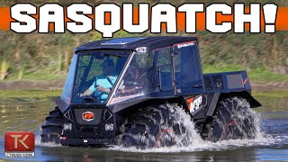 A Better Sherp Argo Sasquatch InDepth Review  We Hit the Swamp in This Amphibious Beast [upl. by Enoed]