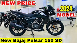 2024 Bajaj Pulsar 150 Single Disc😍New Model✅Detailed Review  Price  New Update  Features  Change [upl. by Oderfodog]