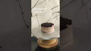 mesmerizing chocolatecake 500gm explore cakedecorating trending youtubeshorts NehaIrkal [upl. by Silenay]