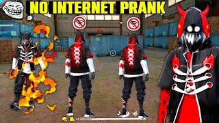 New Devil 😈 Bundle No Internet Prank 🚫 With Random Player In Lone Wolf  Garena Free Fire 🔥⚡ [upl. by Rodenhouse569]