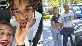 Jaden Smiths New Girlfriend  Odessa Adlon  2017 [upl. by Anelak]