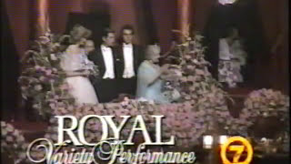 Royals arrive at Variety Performance 1984 [upl. by Etnuahs605]