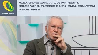 Alexandre Garcia Jantar reuniu Bolsonaro Tarcísio e Lira para conversa importante [upl. by Elliven683]