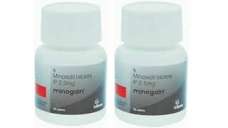 Minogain Tablets Minoxidil tablets IP 25mg [upl. by Jung]