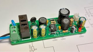 220Vac to 5Vdc Transformerless Power Supply Circuit Using LNK304 read the disclaimer below [upl. by Charo]