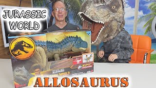 🦖 Jurassic World Chaos Theory Epic Evolution Super Colossal Allosaurus Dinosaur🦕 [upl. by Eened]