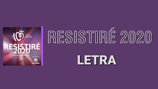 Resistiré 2020  LETRA HD [upl. by Neville309]