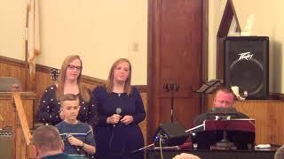 Mosteller Family singing at Freedie FWB Church 2019 [upl. by Marlena]