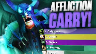 AFFLICTION WARLOCK CARRY ROAD TO 3000 IO [upl. by Nyvek]