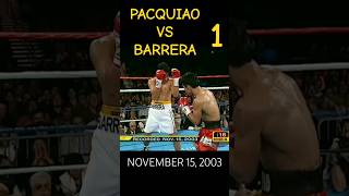 Manny Pacquiao VS Marco Antonio Barrera 1  November 15 2003 [upl. by Baudin]