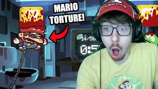 MARIO SUFFERS  WARIO vs THE MOVIES  Ultimate SUPER MARIO Cartoon Reaction [upl. by Mori]