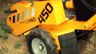 Tree Stump Grinder P450 from PredatorMFG [upl. by Elenaj]