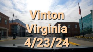 Vinton Virginia  Downtown  42324 [upl. by Cozmo439]