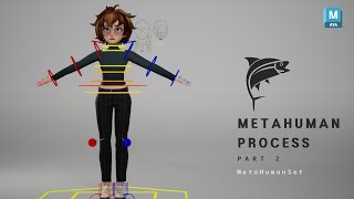 TunaMetaPack  Metahuman Process Part 2 Pose Corrections with metahumanSet amp poseWrangler [upl. by Efren]