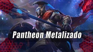 Nuevo Skin  Pantheon Metalizado 2019 975RP Parche 916 [upl. by Fianna]