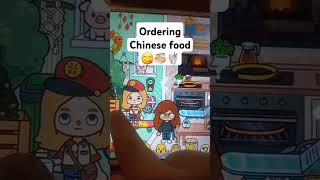 Ordering chinese food 😋 🍜  Cloudys Toca  tocaboca [upl. by Ruthven]