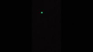 Green light flashing in sky before seeing this 👽 ufo auroraborealis endtimes [upl. by Attaynek]