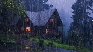 RAIN and THUNDER Sounds to Sleep Fast  Soothing Rain to Relax amp StudyTinnitus Relief Meditation [upl. by Ylenats922]