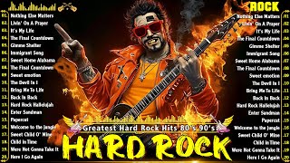 Hard Rock Best Hits 80s 90s Full Album 🎸 Metallica Nirvana Bon Jovi ACDC Guns N Roses [upl. by Shaum400]