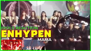 IDOLS Reaction ENHYPEN Sweet Venom MAMA 2023 [upl. by Perrins]