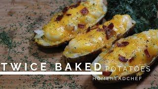 Twice baked potatoes recipe [upl. by Emirak742]