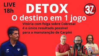 VITÓRIA NA QUARTA OU É O FIM DA LINHA PARA CARPINI  LIVE DETOX 48 [upl. by Arrek]