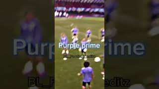 Purple prime🥶😮‍💨football premierleague ronaldo soccer messi [upl. by Vernita]