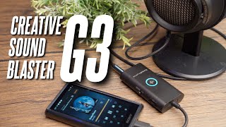 Creative Soundblaster G3 InDepth Review This DAC AMP is a Tiny Wonder [upl. by Lizzy]