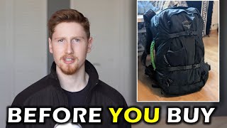 WHY I STOPPED USING IT  OSPREY Farpoint 40L Travel Bag Review [upl. by Pruter]