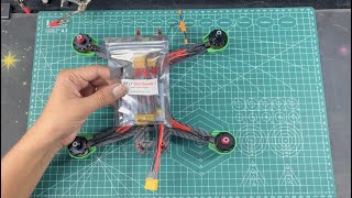 FPV Drone Smoke Test  Hindi  Budget FPV Drone Series Part 4 fpv drone build diy [upl. by Eliades357]