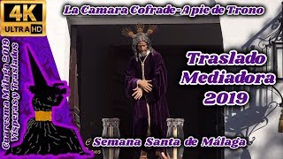 TRASLADO MEDIADORA MÁLAGA SEMANA SANTA MÁLAGA 2019 [upl. by Bywaters]