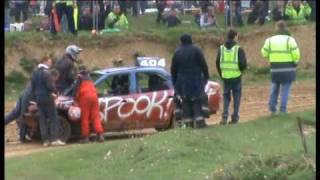 Smallfield Banger Race on 9th May 2010 Video 1 [upl. by Guerin]