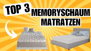 MEMORYSCHAUM MATRATZE Beste Matratzen 2024 im Vergleich TOP 3 Test [upl. by Cote974]